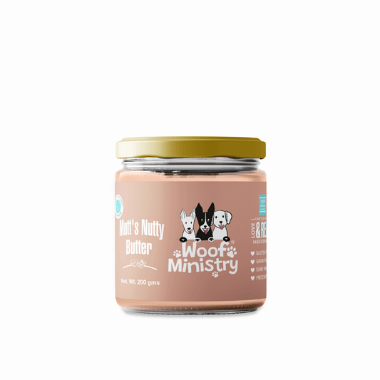Woof Ministry Mutts Nutty Butter (200 grams)