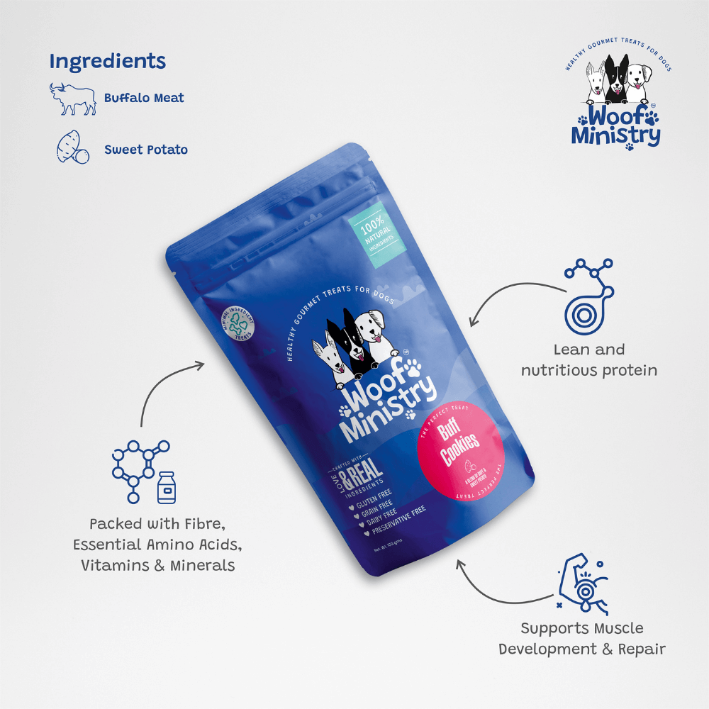 Woof Ministry Buff Cokies (100 grams)