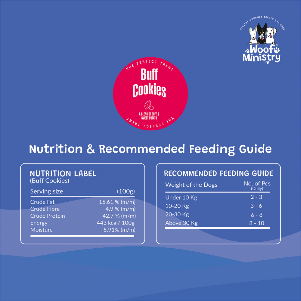 Woof Ministry Buff Cokies (100 grams)