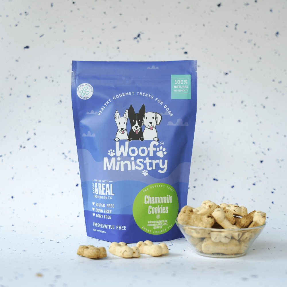 Woof Ministry Chamomile Biscuits (100 grams)