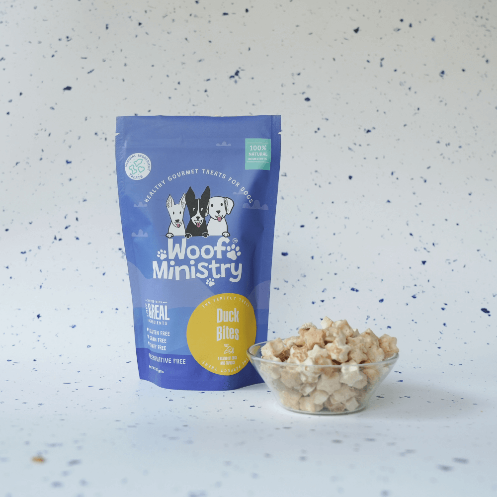 Woof Ministry Duck Bites (100 gms)