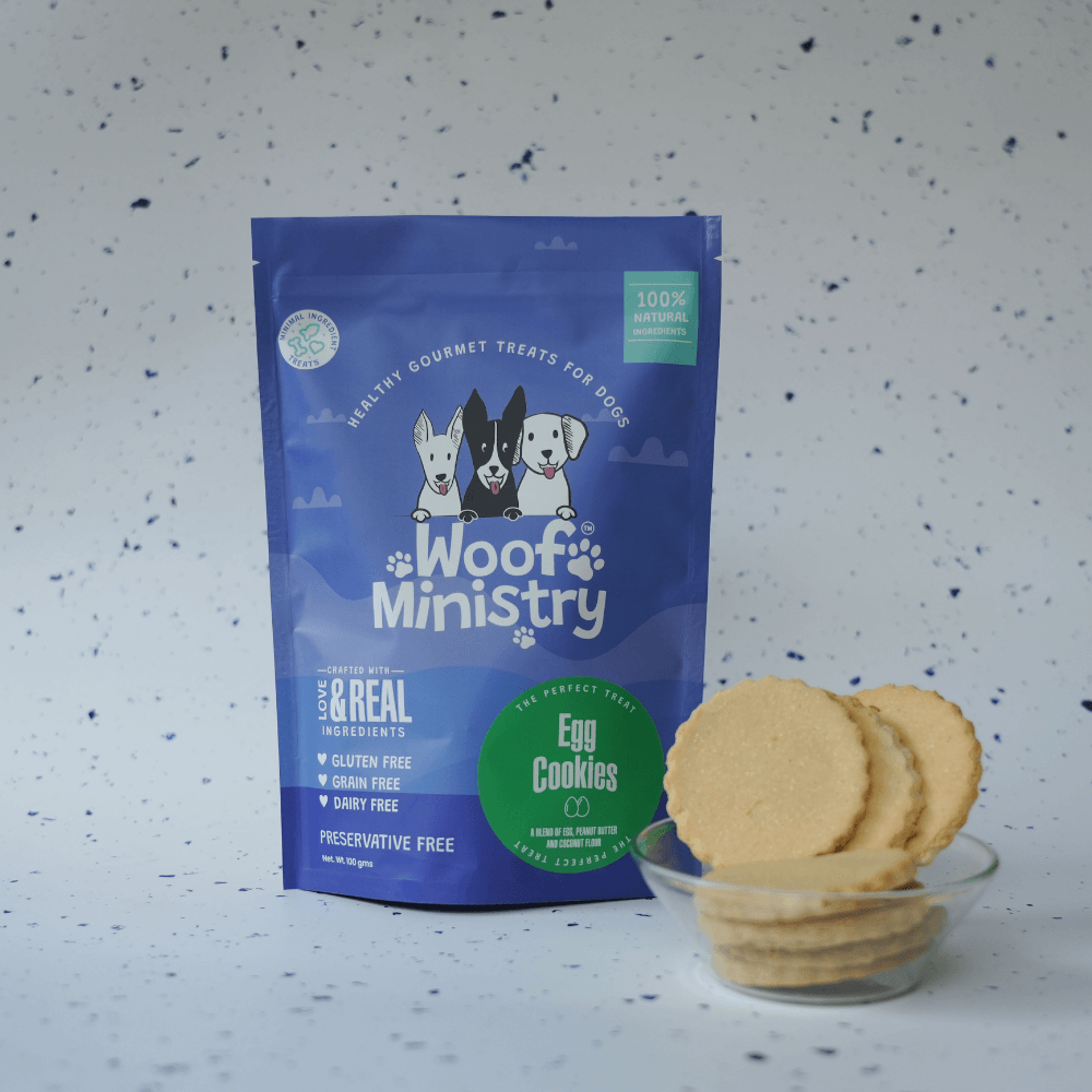 Woof Ministry Egg Cokies (100 grams)