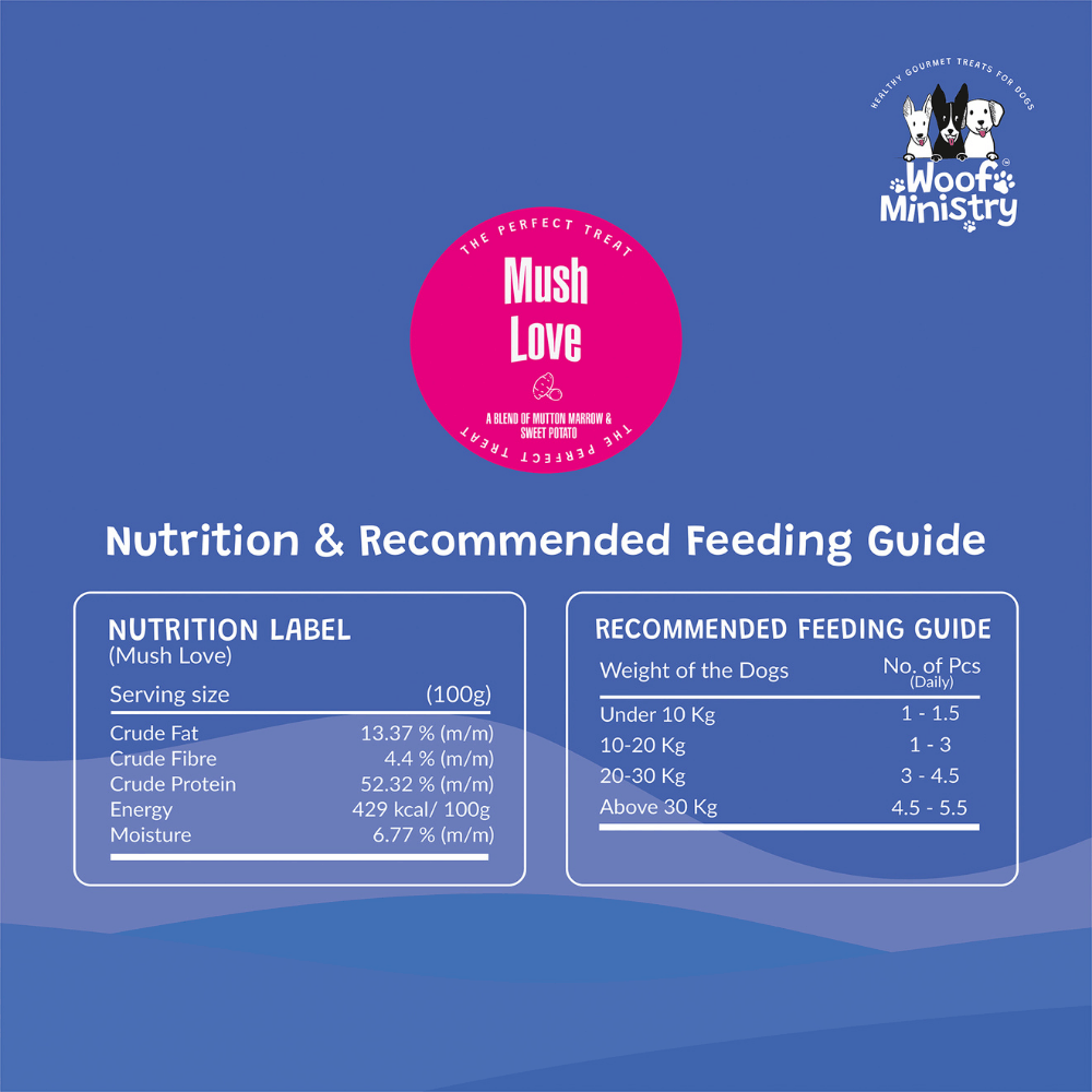 Woof Ministry Mush Love (100 grams)