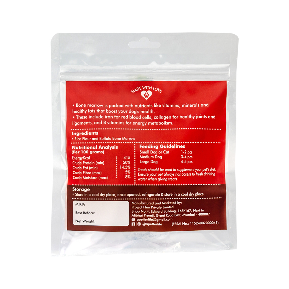 Nutriwoof Buffalo Marrow Cookies (100grams)