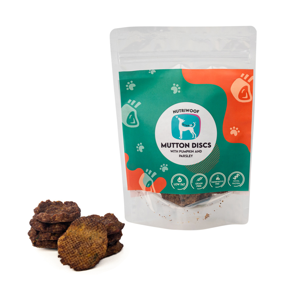 Nutriwoof Mutton Discs (70gm)