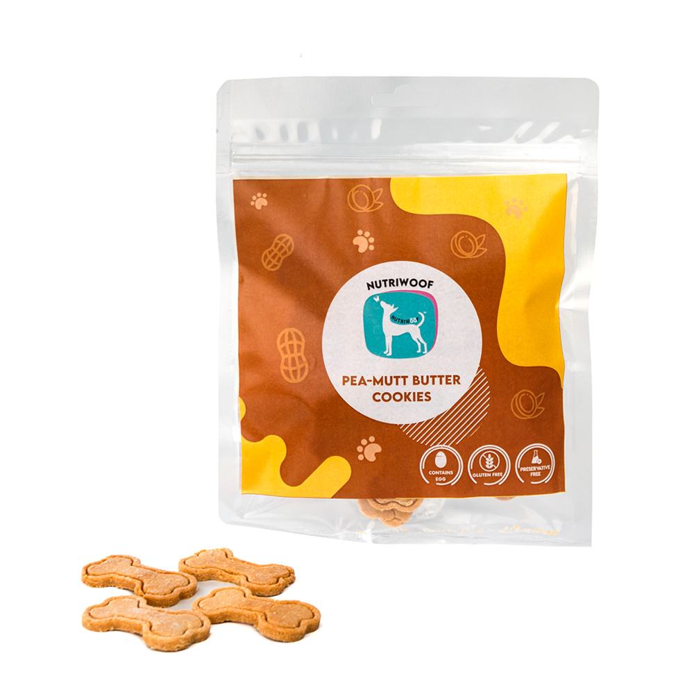 Nutriwoof Peanut Butter Cookies (100grams)