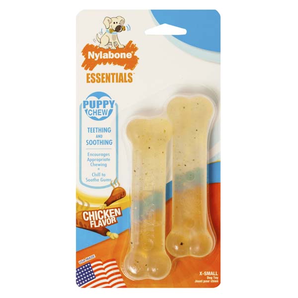 Nylabone Puppy Chew Twin Pack (XS)
