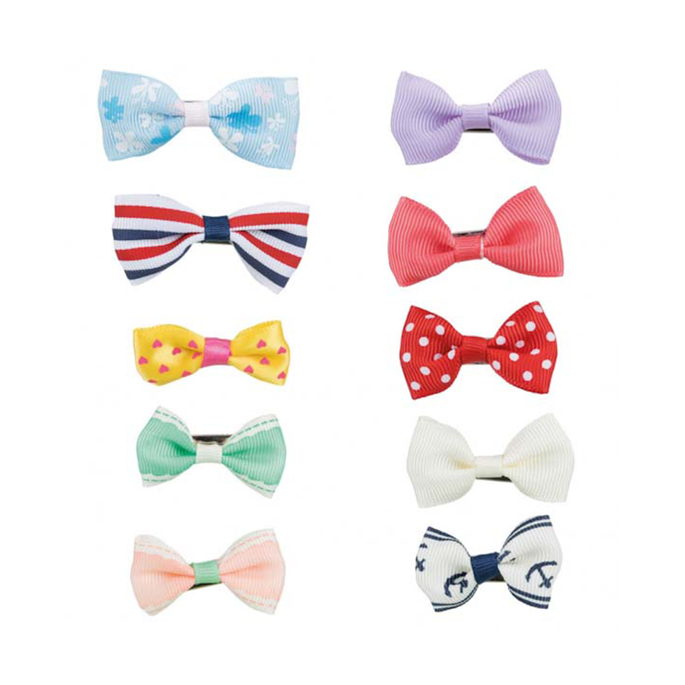 Trixie Assortment of Dog Hair Bows (Set Of 10)