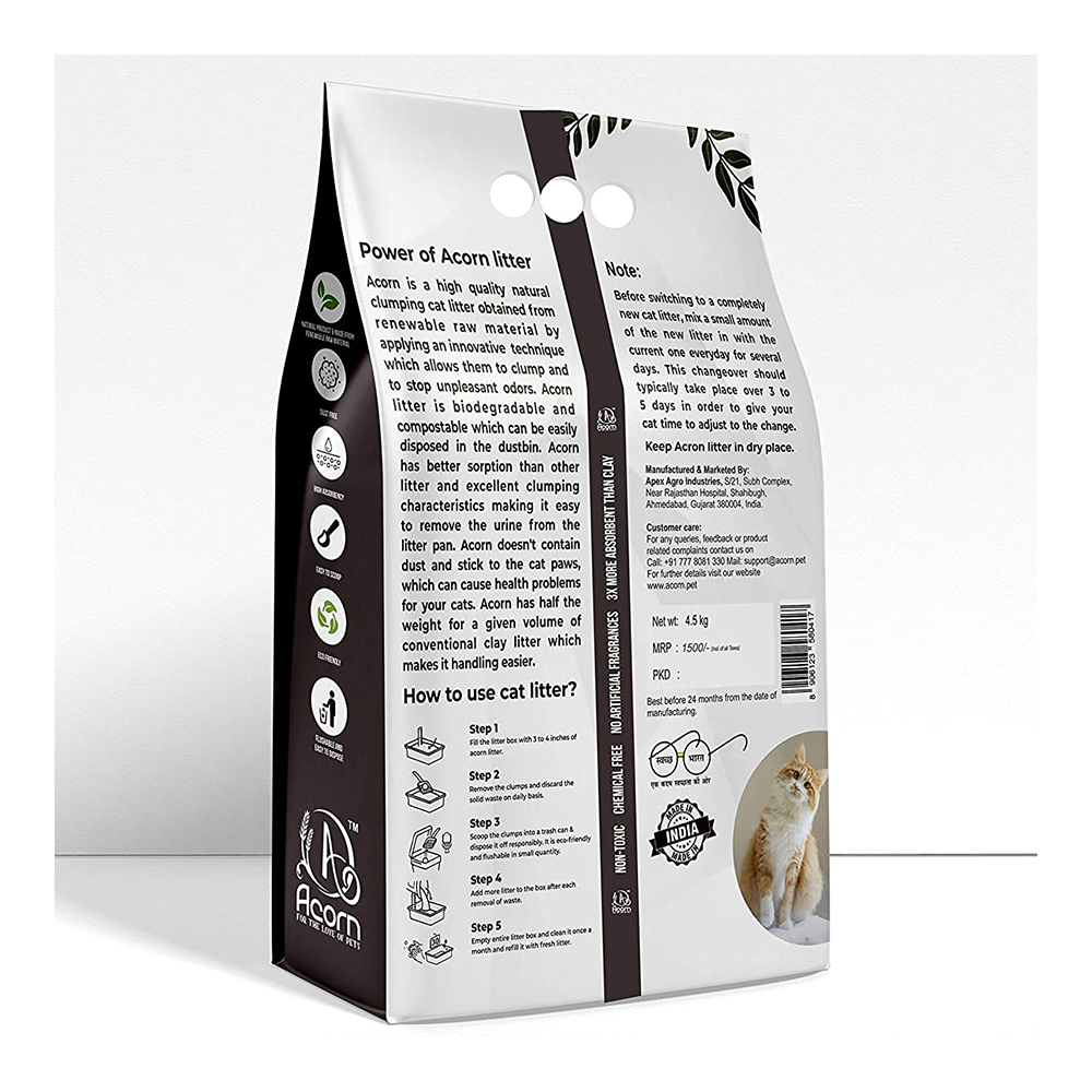 Acorn Clumping Cat Litter (10 L)