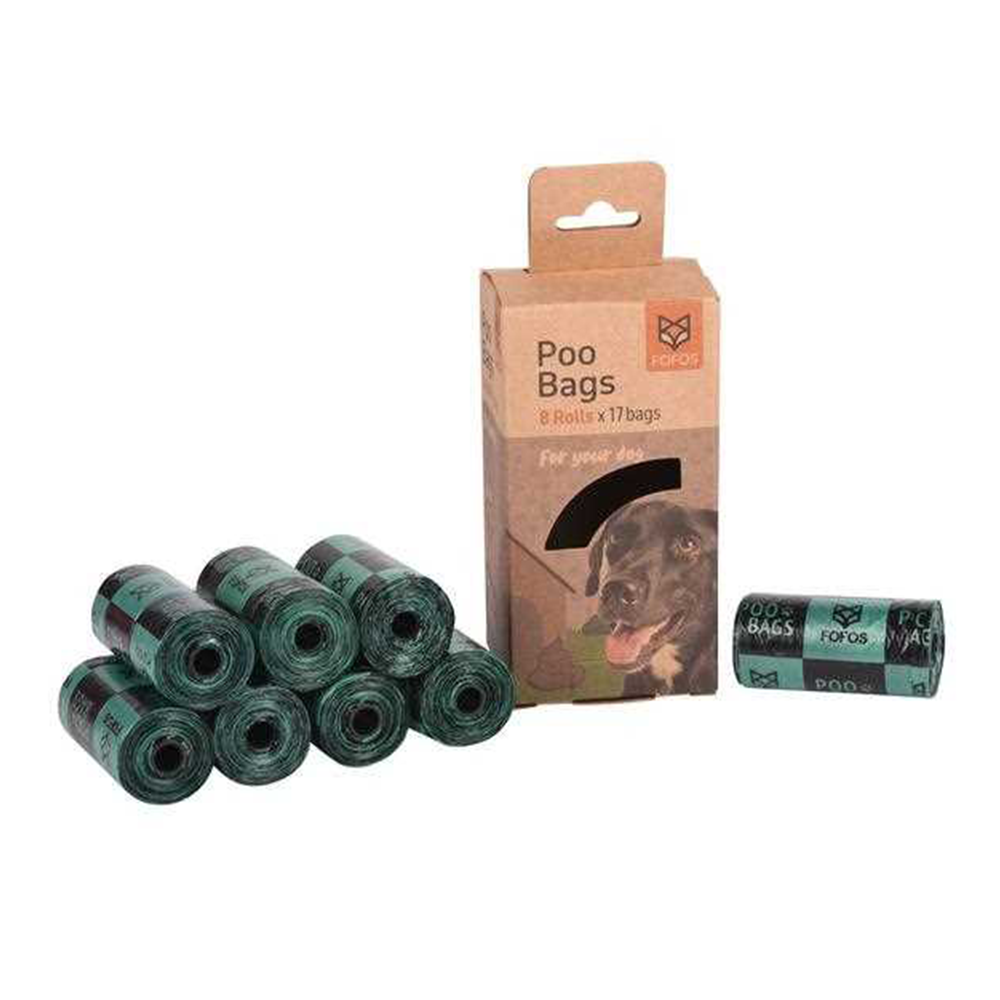 Bark Butler X FOFOS Poop Bag Refills (17 bags X 8 rolls = 136)