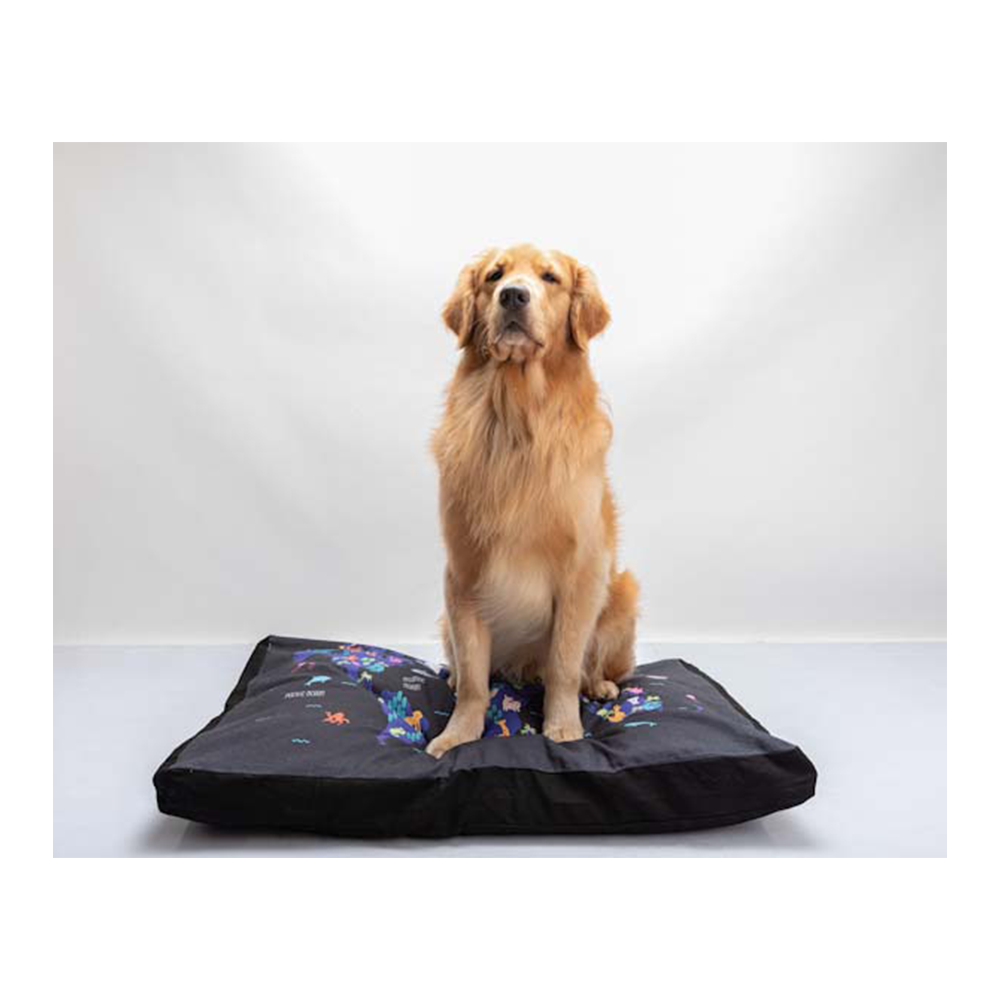 Fur Buddies Furry Travel Map Bed