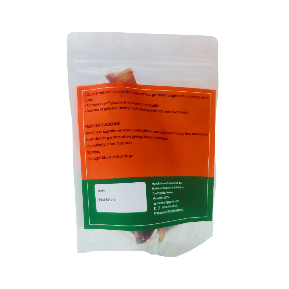 Nutriwoof Goat Trachea (3 pcs)