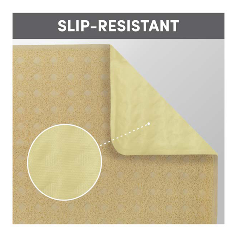 Bark Butler FOFOS Cat Litter Non-Slip Mat Beige