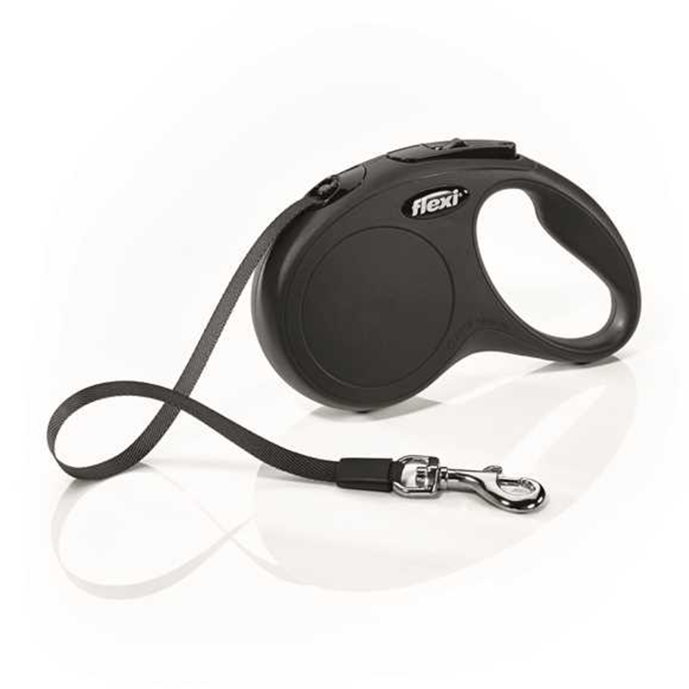 Flexi Retractable Leash Black