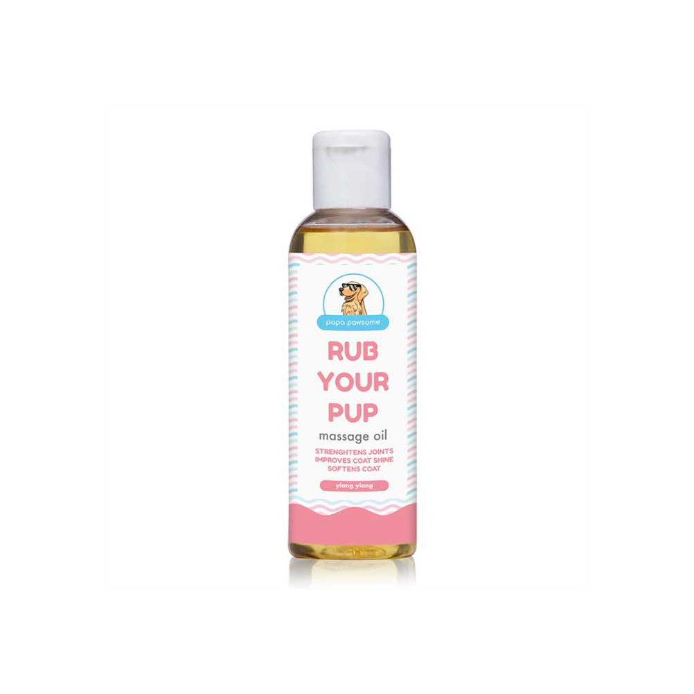 Papa Pawsome Rub Your Pup Massage Oil (100 ml)
