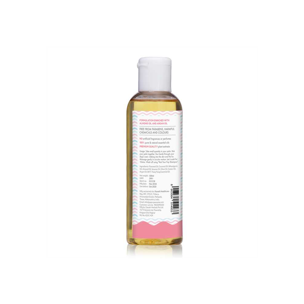 Papa Pawsome Rub Your Pup Massage Oil (100 ml)