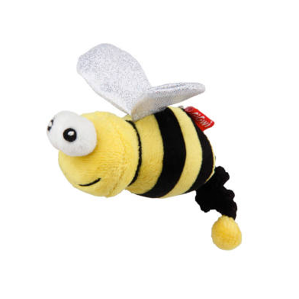 GiGWi Vibrating Running Bee With Catnip Inside - Yellow