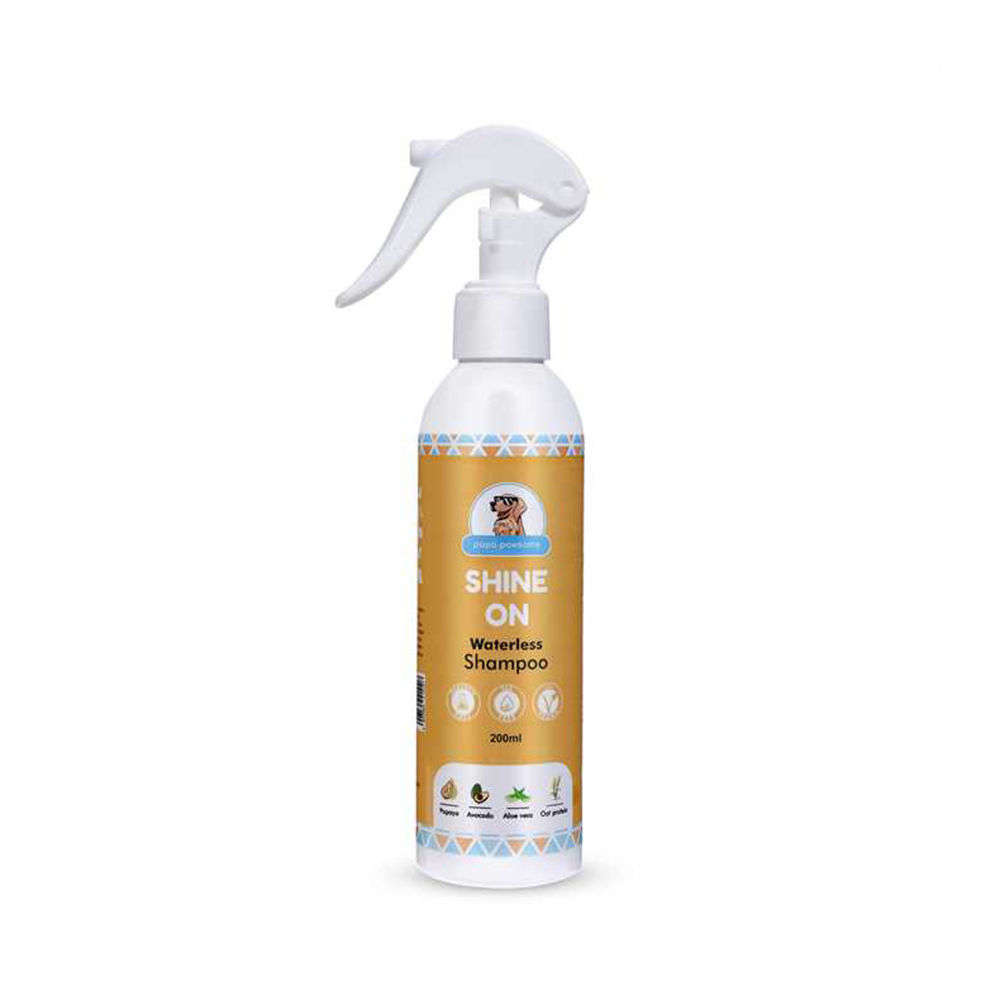 Papa Pawsome Shine On Waterless Shampoo (200ml)