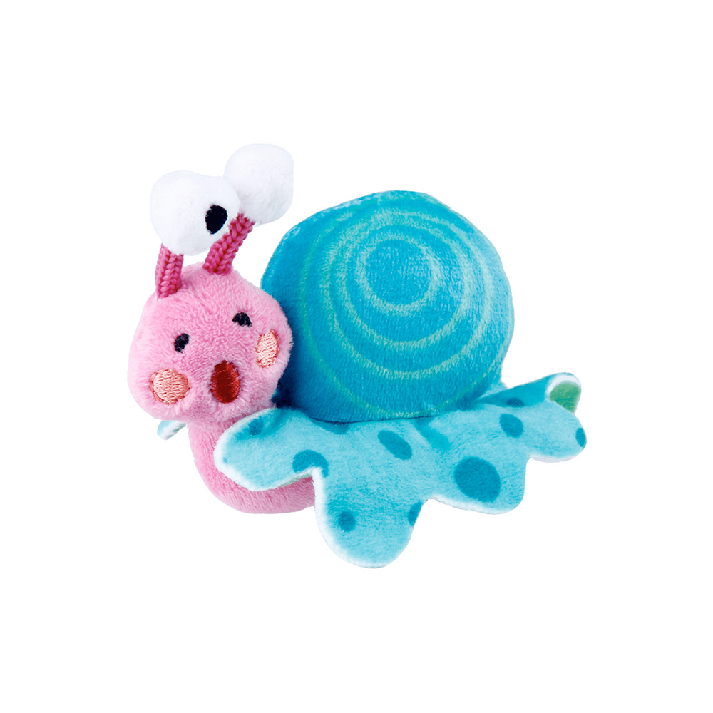 GiGWi Shinning Friends Snail With Activated LED Light & Catnip Inside