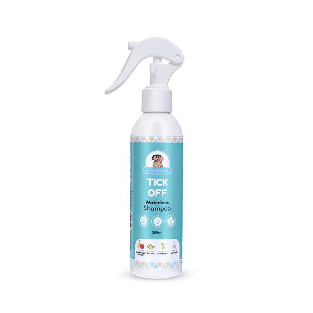 Papa Pawsome Tick Off Waterless Shampoo (200ml)