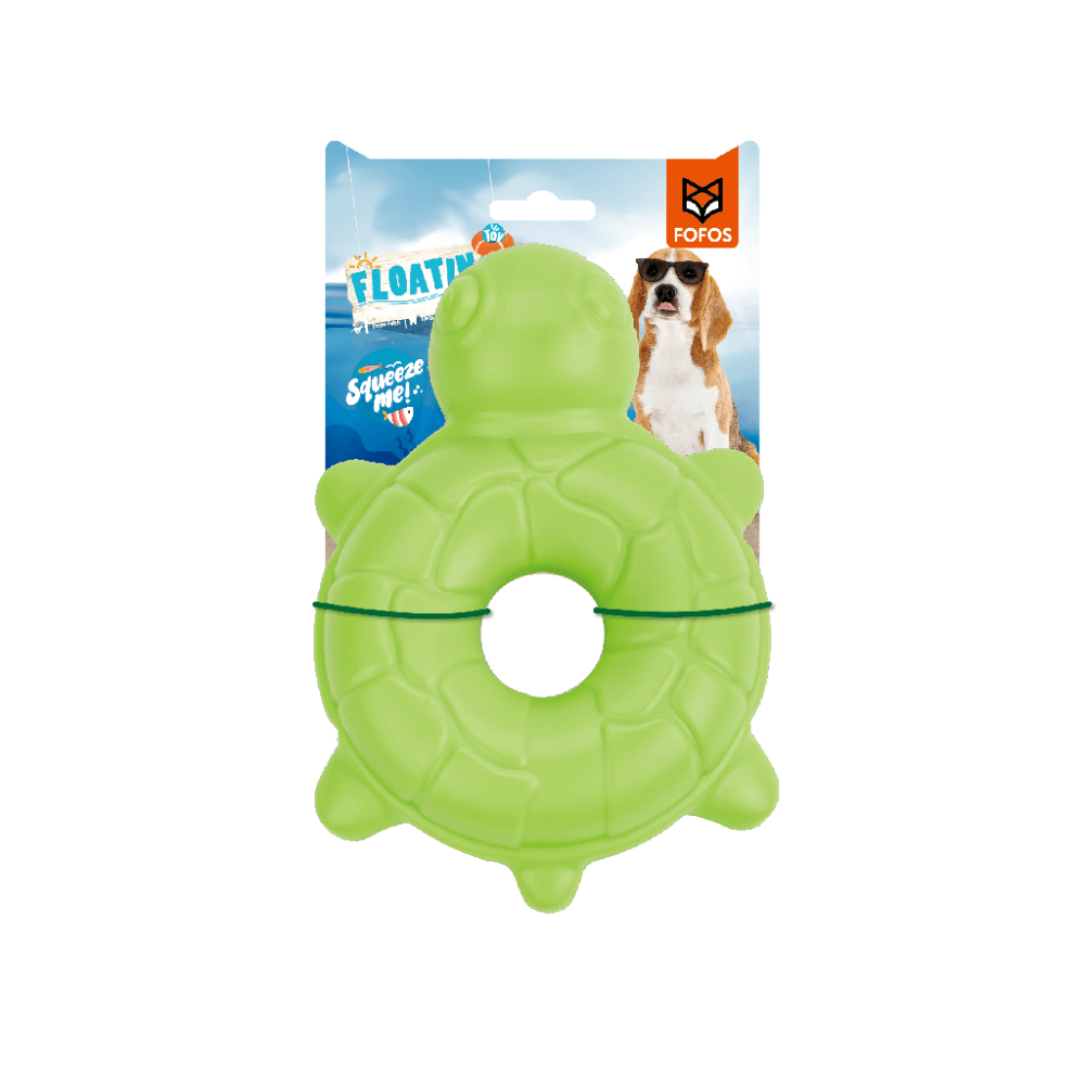 Bark Butler x FOFOS Ocean Animal Chewing Squeaky Turtle