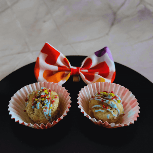 Ladoo & Mini Bow Combo for Cats