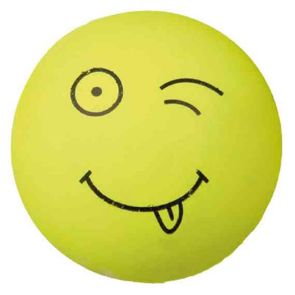 Trixie Smiley Ball Floatable Foam Rubber Ball Assorted Motifs