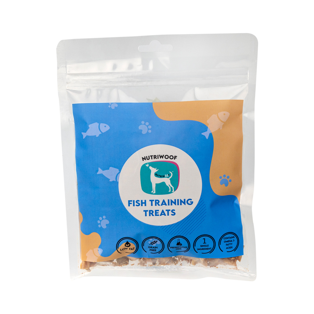 Nutriwoof Fish Training Treats (100 grams) – A Petter Life
