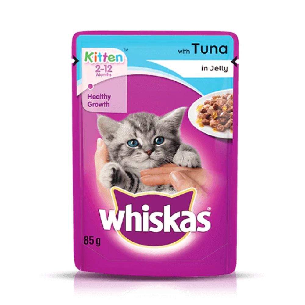 Whiskas Tuna In Jelly Kitten (85g) - (Pack Of 1pcs)