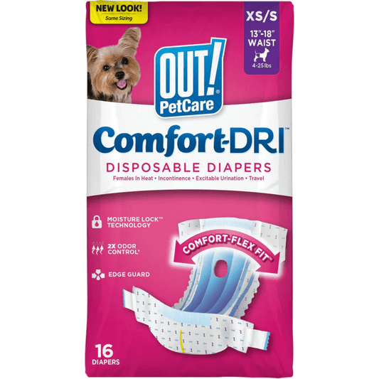 Out! Petcare Out Disposable Female Dog Diapers