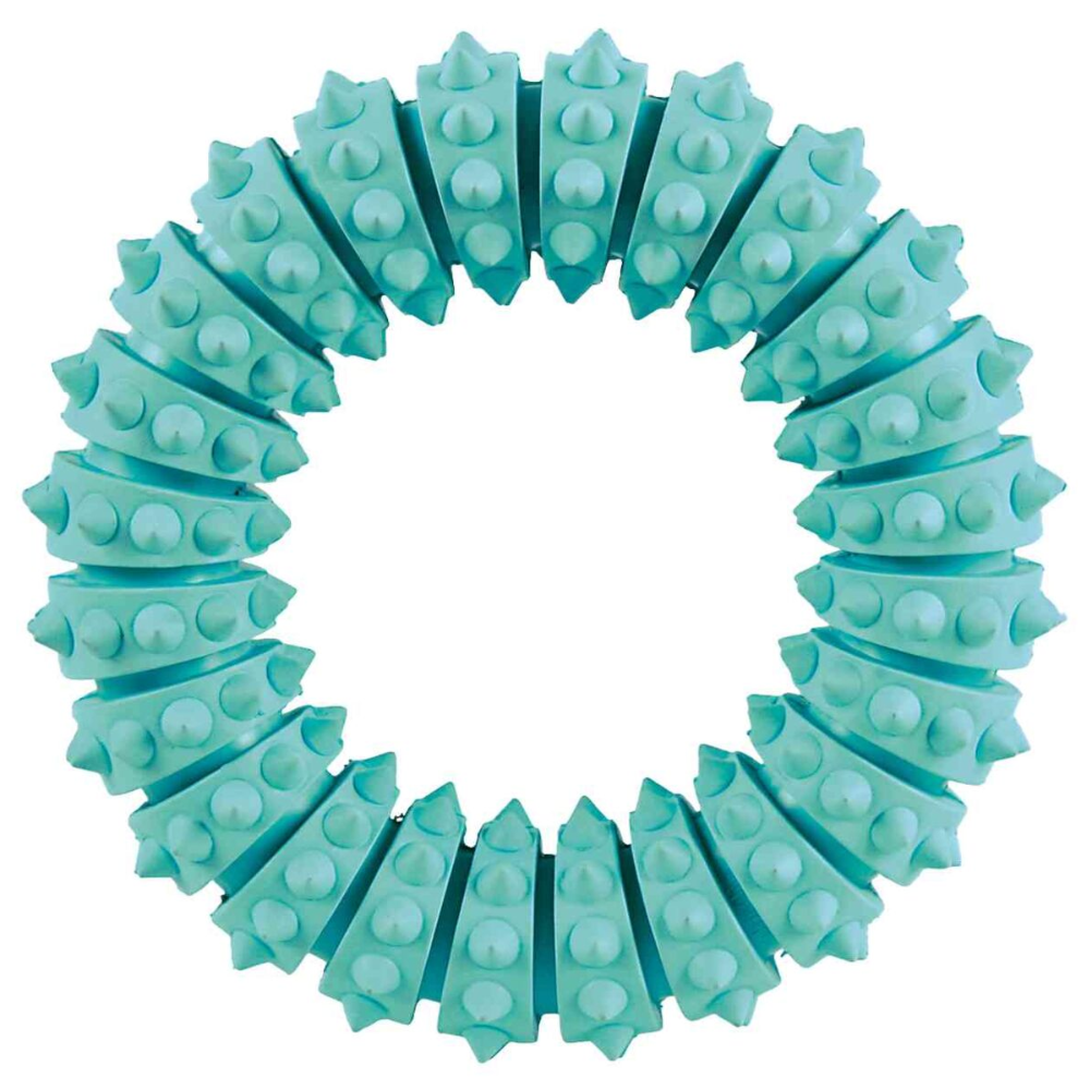 Trixie Denta Fun Ring Mint Flavour Natural Rubber