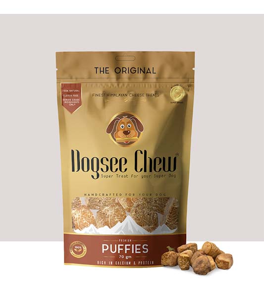 Dogsee Chew Puffies (70 grams)