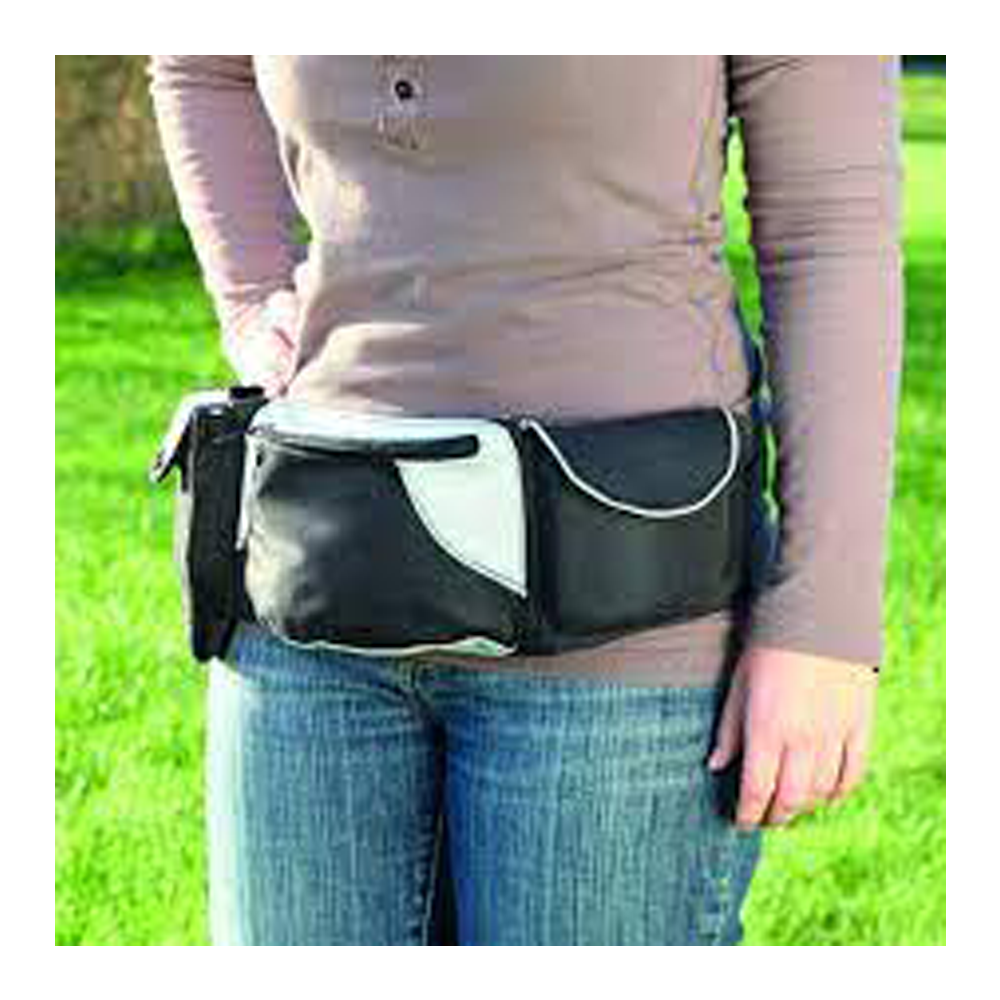 Trixie Baggy Belt Hip Bag Belt Black/Grey (62-125cm)