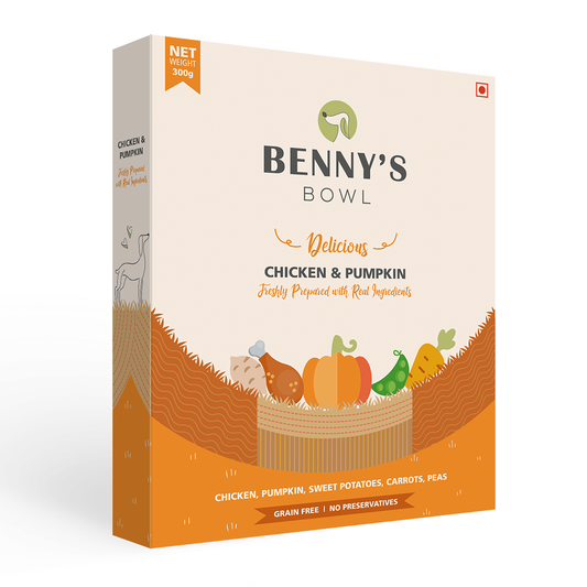 Benny's Bowl Chicken & Pumpkin (300gm)