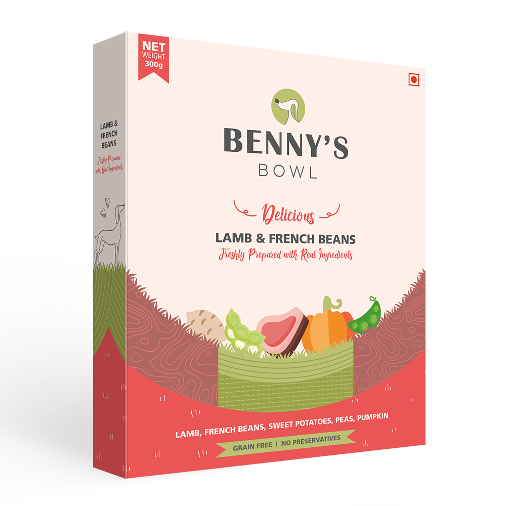 Benny's Bowl Lamb & French Beans (300gm)