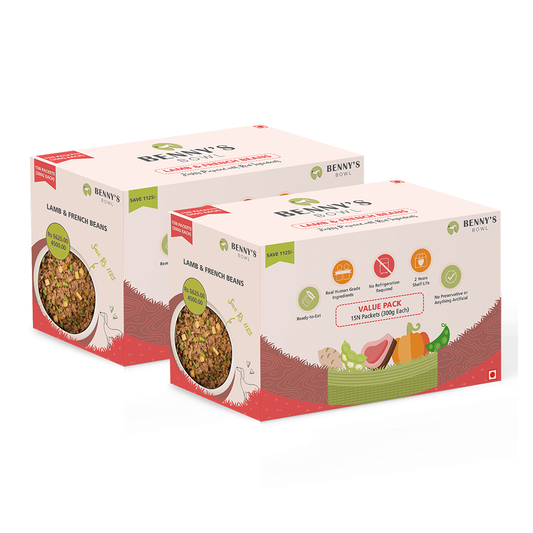 Benny's Bowl Lamb & French Beans (300gm) - (Pack Of 30)