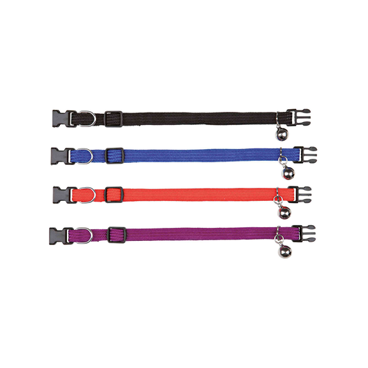 Trixie Cat Collar Elastic One Size (Assorted Colors)