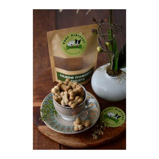 Woof Ministry Chamomile Biscuits (100 grams)