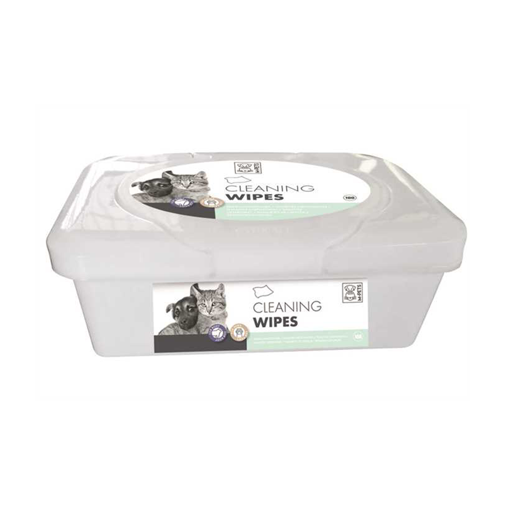 M-PETS Cleaning Wipes (80 Wipes)