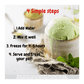 Waggy Zone Doggy Ice Cream Insta Mix - Emerald Apple