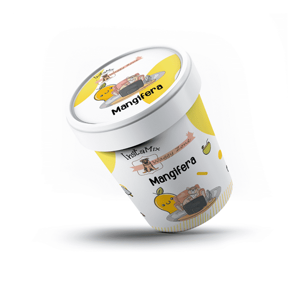 Waggy Zone Doggy Ice Cream Insta Mix - Mango Magnifera