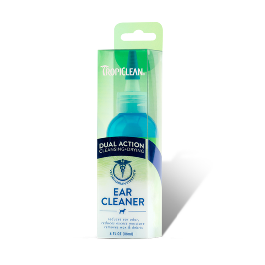 Tropiclean Dual Action Ear Cleaner for Pets (118ml)