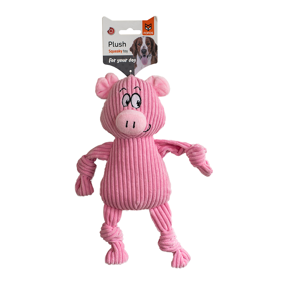 Bark Butler X Fofos Fluffy Pig Pink