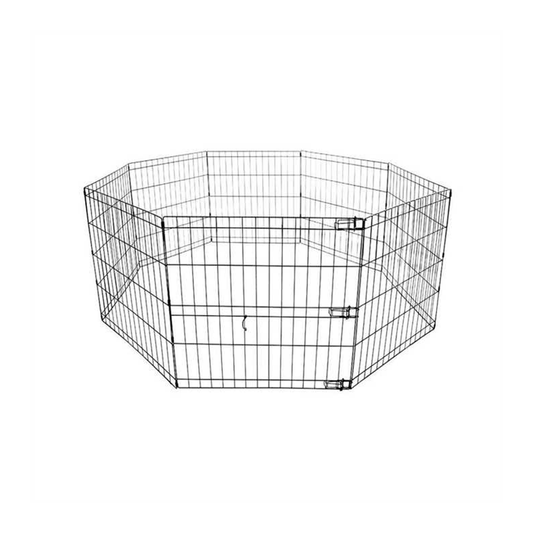 M-Pets Foldable Puppy Pen with Door (8 x [ 62 x 91 cm ] )