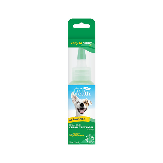 Tropiclean Fresh Breath Dental & Oral Care Brushing Gel For Dogs (59 ml)