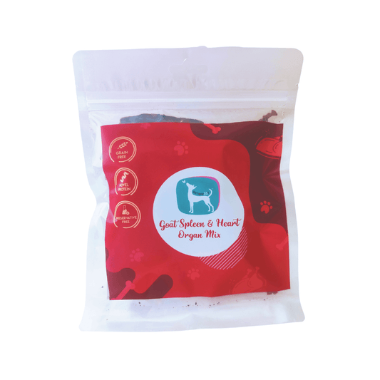 Nutriwoof Dehydrated Goat Organ Mix ( Spleen and Heart) - (70 grams)