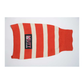 Mutt Of Course Orange Striped Knitted Turtle Neck