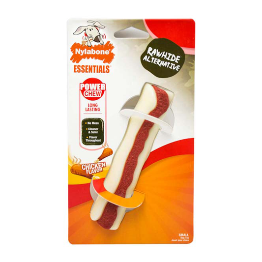 Nylabone Nature Inspired Power Chew Rawhide Roll (S)