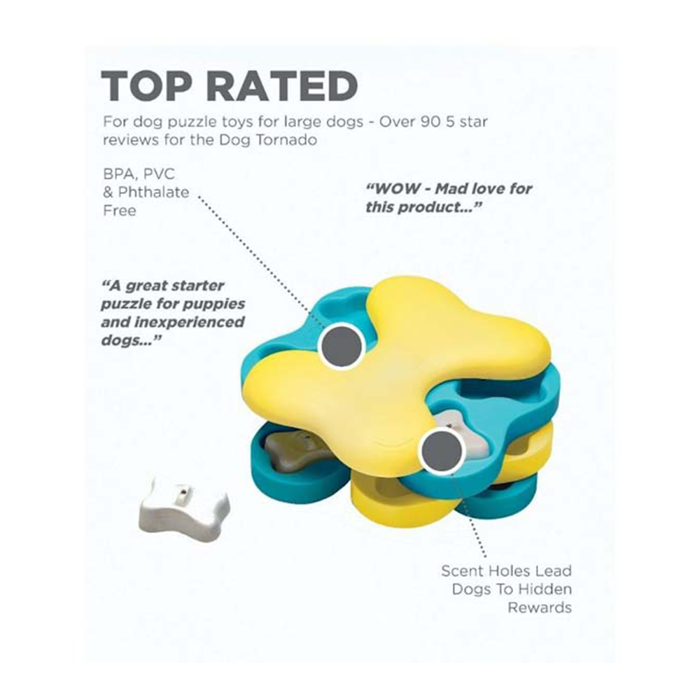 Outward Hound - Nina Ottosson Dog Tornado Game (One Size - Large)