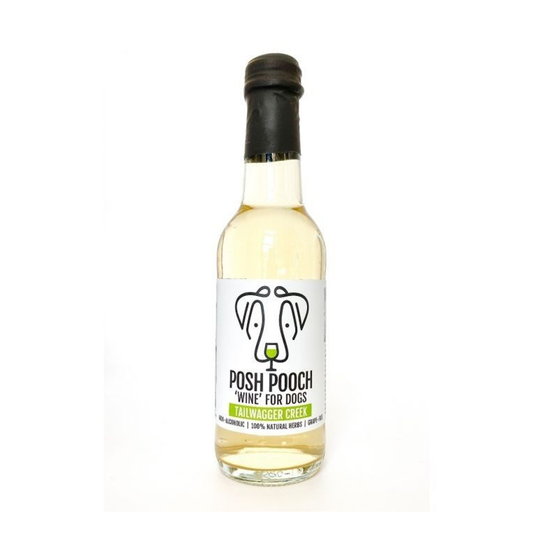 Woof&Brew Posh Pooch White Wine For Dogs (250ml)